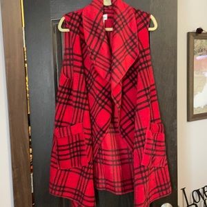 Plaid Vest